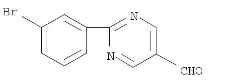 2-(3-Bromophenyl)pyrimidine-5-carboxaldehye
